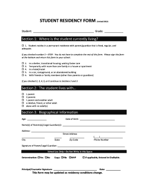 STUDENT RESIDENCY FORM PC MAC Images Pcmac