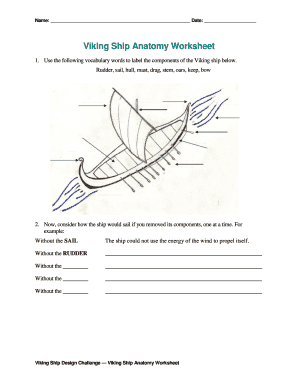 viking longship diagram