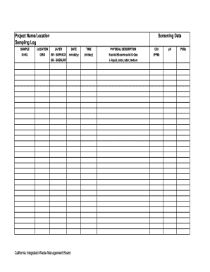 Waste Sheet PDF  Form