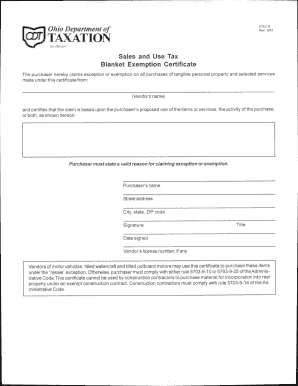 Ohio Stec B  Form