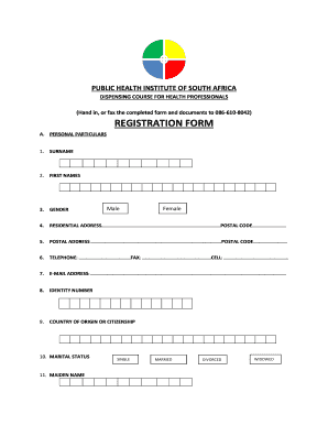 Phisa  Form