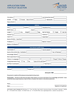 Apft Hyderabad  Form