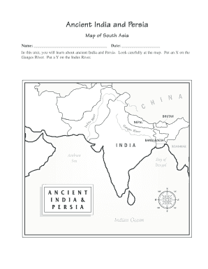 Ancient India 6th Grade PDF  Form