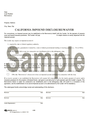 How to Get Impound Fees Waived in California  Form