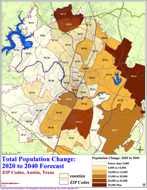 Austin Zip Code Map  Form