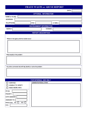 Troubleshooting Report Example  Form