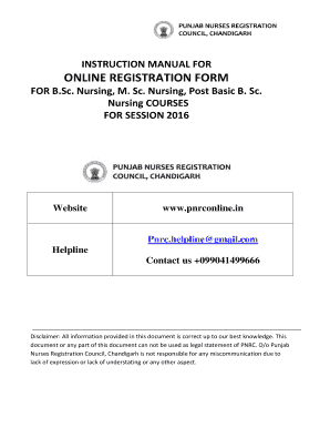 Pnrc Nursing Registration Validity  Form