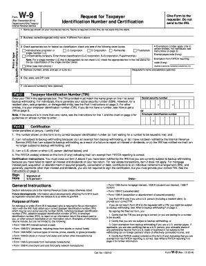 W9 Form Blank DOCX