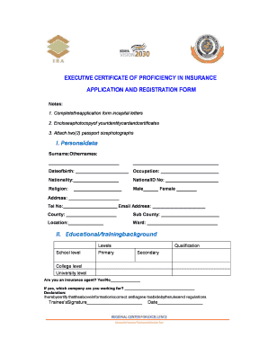 Ecop Registration  Form