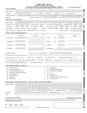 Vidal Claim Form Part B