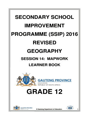 Ssip Material Geography  Form