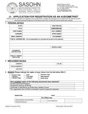 Sashon Form