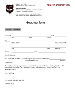 Fuel Station Application and Guarantor&#039;s Form