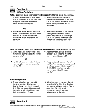 Knock Knock About Prediction Sample  Form