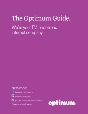 Optimum Bill PDF  Form