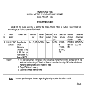 Amc Quotation Format in Word