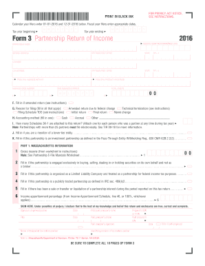  Fillable Massachusetts M 4 Form 2016