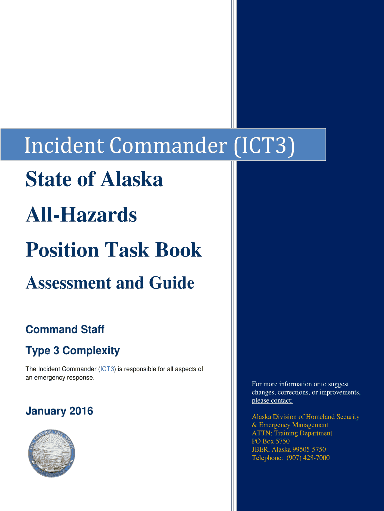 Get and Sign Incident Commander  Alaska Intrastate Mutual Aid System  State of    Mutualaid Alaska 2016-2022 Form