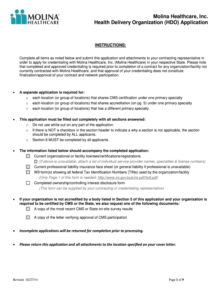  Molina Healthcare Log in 2014