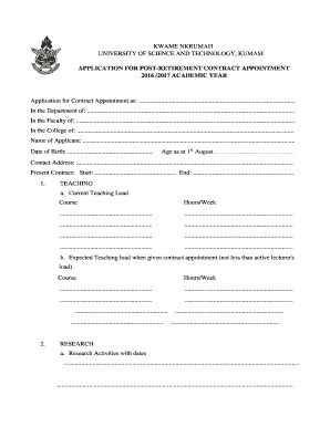 Knust Certificate Sample  Form