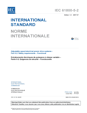 Iec 61800 5 1 PDF  Form