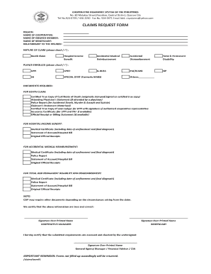 Cisp  Form