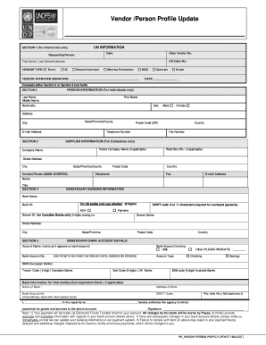 Undp Registration Form