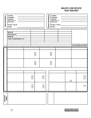 Test Report City of Winnipeg Winnipeg  Form