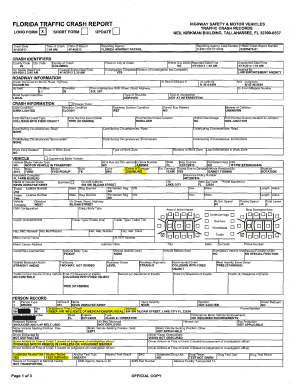 Fhp Accident Report  Form