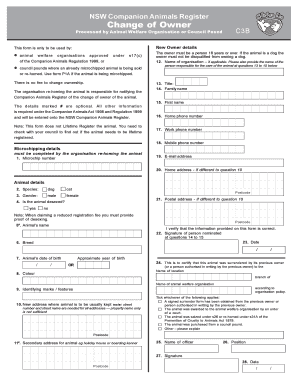 Get and Sign C3b Form