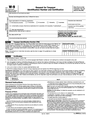 Virginia W9 Form