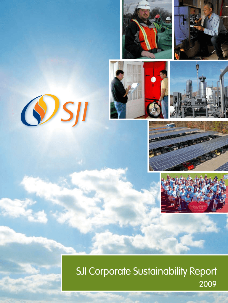 SJI Corporate Sustainability Report  South Jersey Industries  Form