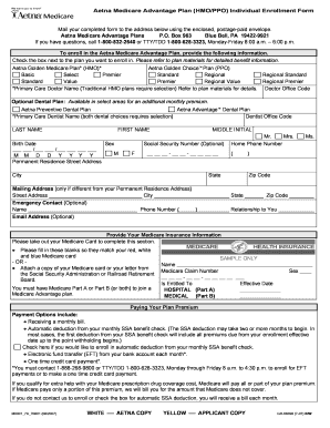 Aetna Disenrollment Form