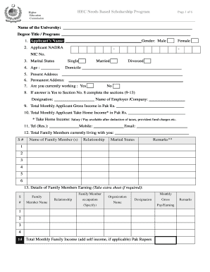 Kemu Ntn Number  Form