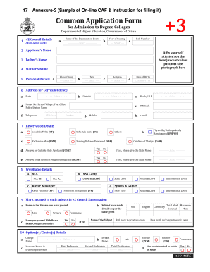 Council Money Receipt  Form