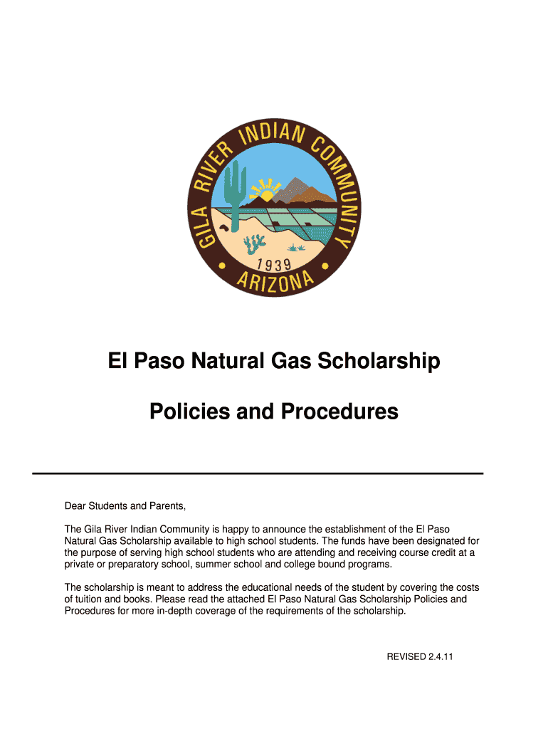  El Paso Natural Gas Phoenix District Office Phoenix Az 2011-2024