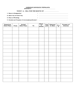 Nvs Hard Station List  Form