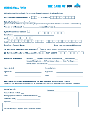 Blank Kbc Check  Form