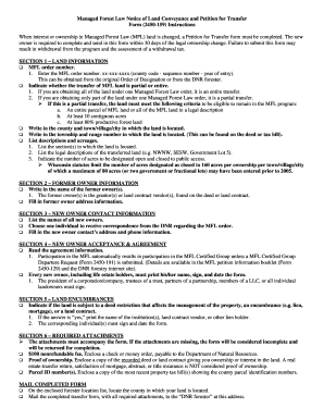 Mfl Transfer Form