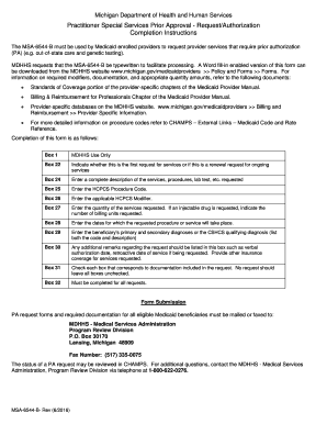 Msa 6544 B  Form