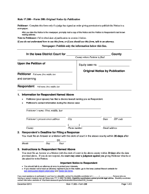 17 208 Original Notice by Publication Iowacourts  Form