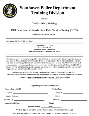 Class Registration Storm Msstorm  Form