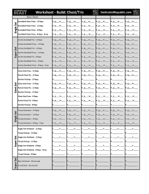 Body Beast PDF  Form