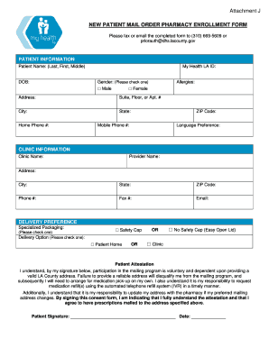 J DHS Central Fill MHLA Pharmacy Patient Enrollment Form DOCX File Lacounty