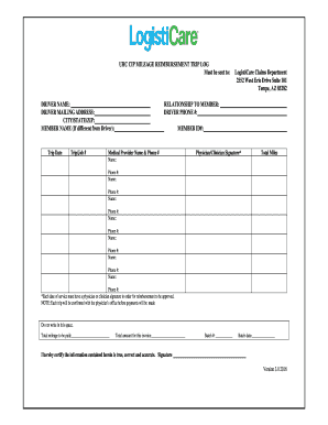 Unitedhealthcare Gas Reimbursement  Form