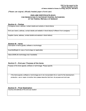 Euc Template  Form