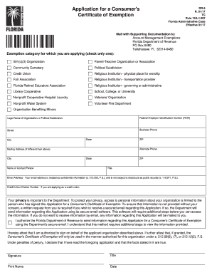 florida government travel tax exempt form