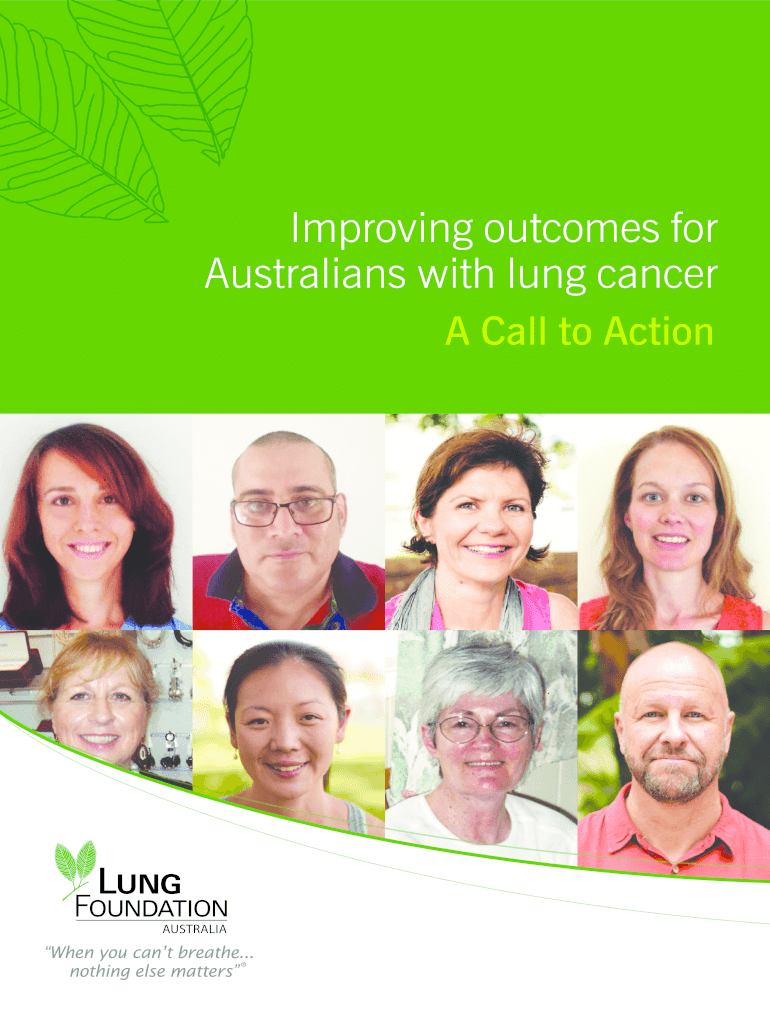 Improving Outcomes for Australians with Lung Cancer  Form