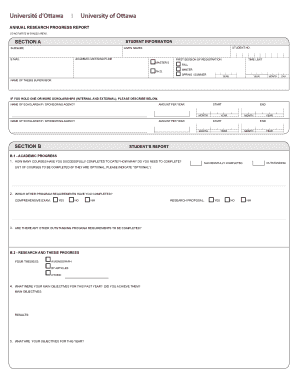 ANNUAL RESEARCH PRGORESS REPORT ESUP 5189 ANNUAL RESEARCH PRGORESS REPORT  Form