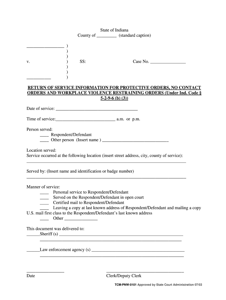 Service Contact Order  Form